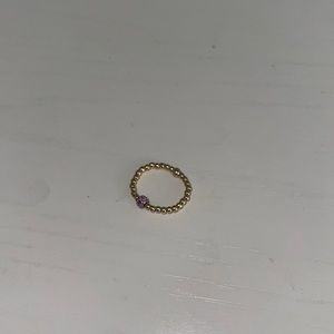 Karen Lazar Pink Sapphire Ring